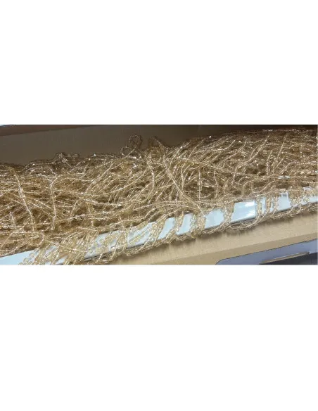 Perdea Muste, Plastic, PVC, cu Bara