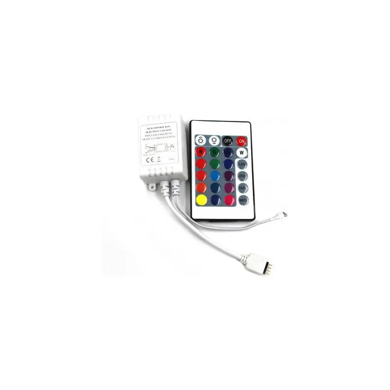 Banda RGB 5M LED, cu telecomanda si joc de lumini