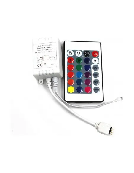 Banda RGB 5M LED, cu telecomanda si joc de lumini