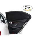 Set 2 x Parasolar negru pentru geamurile auto laterale