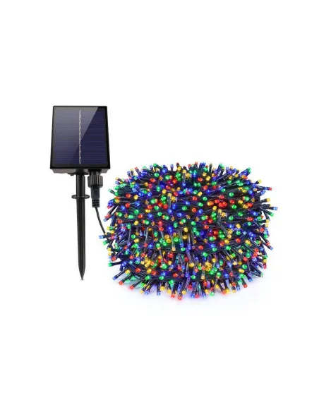 Instalație Solară 500 LED, 50 Metri, Panou Solar 4,5V, Baterie 1200 mAh, IP65