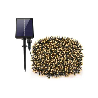Instalație Solară 500 LED, 50 Metri, Panou Solar 4,5V, Baterie 1200 mAh, IP65 2
