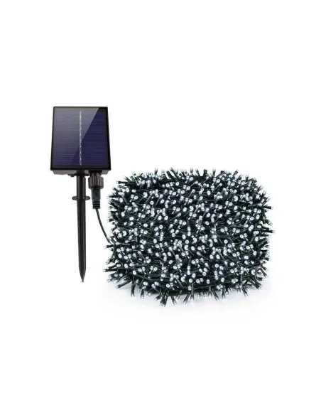 Instalație Solară 500 LED, 50 Metri, Panou Solar 4,5V, Baterie 1200 mAh, IP65