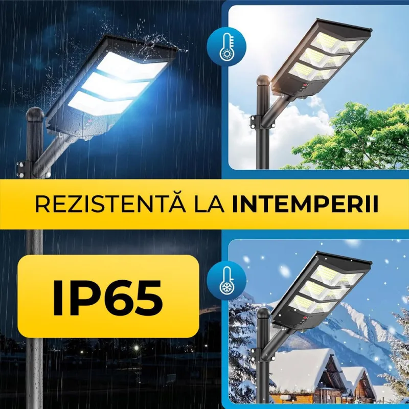 Lampa Solara Jortan 2000W 720LED 24000mAh Telecomanda
