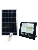 Proiector Solar Jortan 100W cu Panou 35x30cm, Acumulator 12000mAh si Telecomanda, IP66