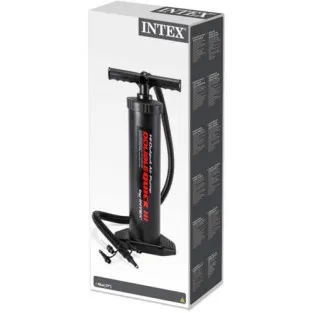 Pompa manuala Intex cu energie dubla DQ3, 48cm 2