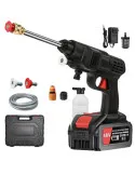 Pistol de spalat cu presiune, 8L/min, cu acumulator de 48Vf, trusa plastic