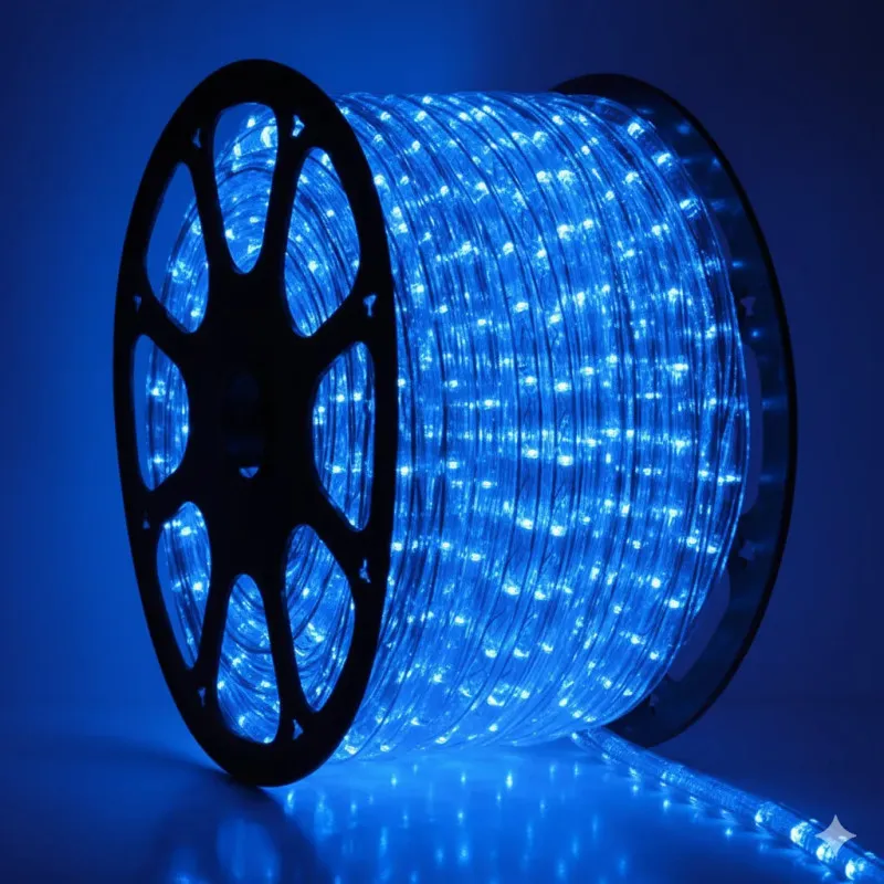 Instalatie tip furtun luminos cu led, 10m