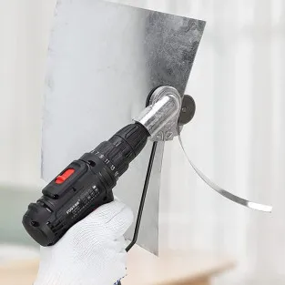 Adaptor bormasina pentru taiat tabla si materiale feroase