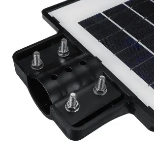 Lampă Solară Jortan 400W/300W, Autonomie 12-14h, Panou Fotovoltaic, Telecomandă și Picior Metalic 2