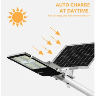 Lampa Solara Stradala LED Jortan 400W Panou Fotovoltaic 2