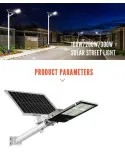 Lampa Solara Stradala LED Jortan 400W Panou Fotovoltaic