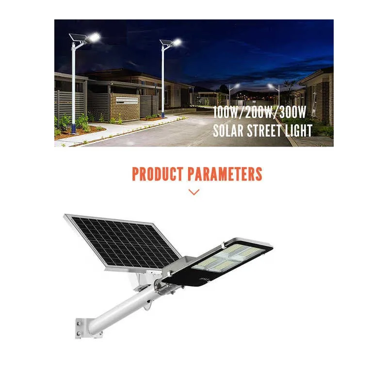 Lampa Solara Stradala LED Jortan 400W Panou Fotovoltaic