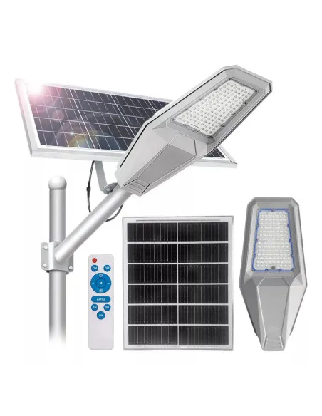 Lampa Solara Stradala Jortan 1000W, Iluminare Puternica, Corp Rezistent din Aluminiu, LED-uri de Ultima Generatie, IP67
