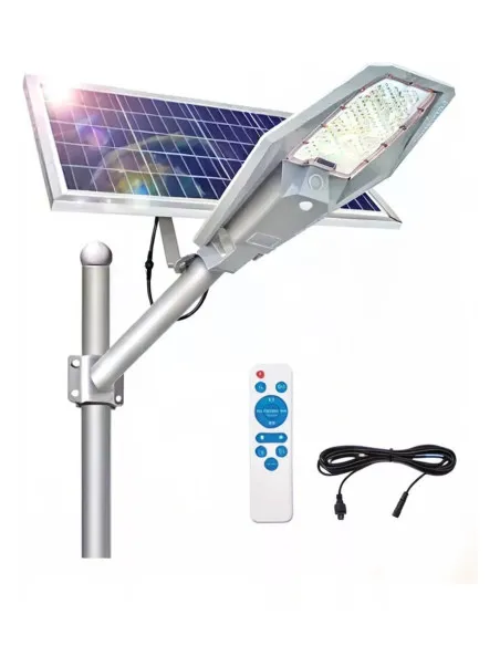 Lampa Solara Stradala Jortan 1000W, Iluminare Puternica, Corp Rezistent din Aluminiu, LED-uri de Ultima Generatie, IP67