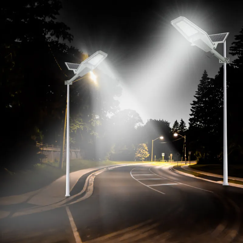 Lampa Solara Stradala Jortan 1000W, Iluminare Puternica, Corp Rezistent din Aluminiu, LED-uri de Ultima Generatie, IP67