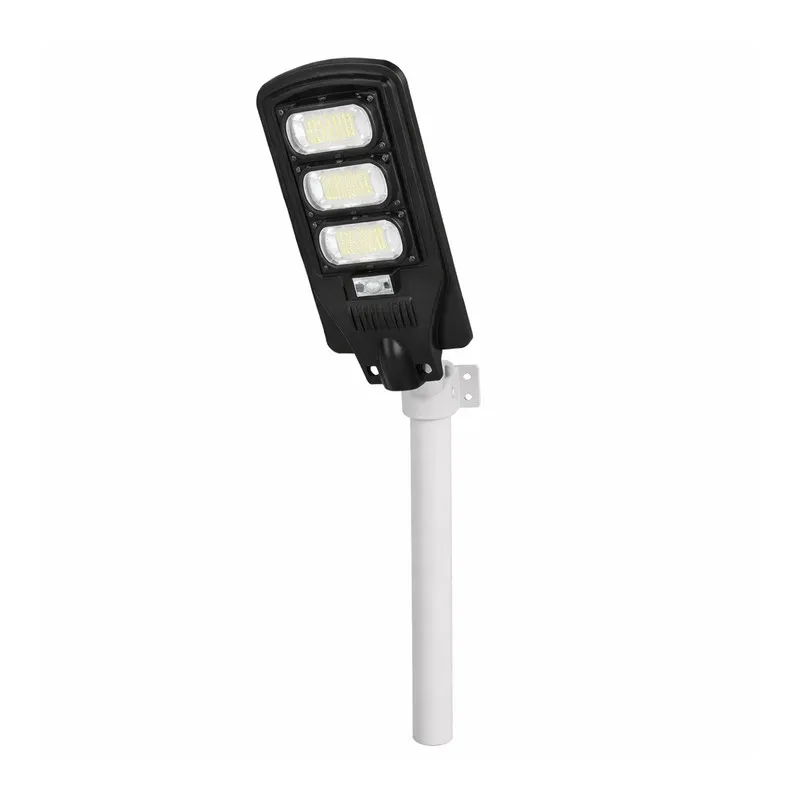 Lampa Solara Stradala 150W cu LED, Panou Policristalin, Suport si Telecomanda – IP65, Autonomie 14h