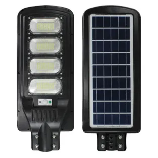 Lampa Solara Stradala 200W Jortan - Baterie 3.2V 12000mAh, Suport Metalic si Telecomanda 2