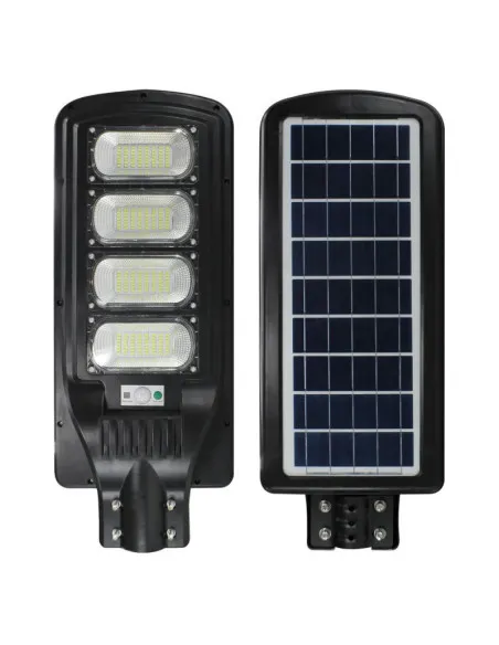 Lampa Solara Stradala 200W Jortan - Baterie 3.2V 12000mAh, Suport Metalic si Telecomanda