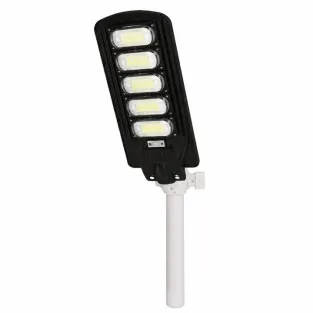 Lampa Solara Stradala Jortan 250W, 5 Cadrane LED, Baterie 24000mAh, Autonomie 14h, Telecomanda + Suport, IP65