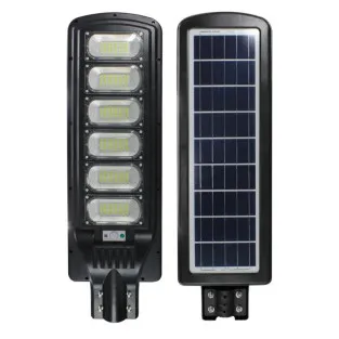 Lampa Solara Stradala Jortan 300W, 6 Cadrane LED, Baterie 24000mAh, Autonomie 14h, Telecomanda + Suport, IP65 2