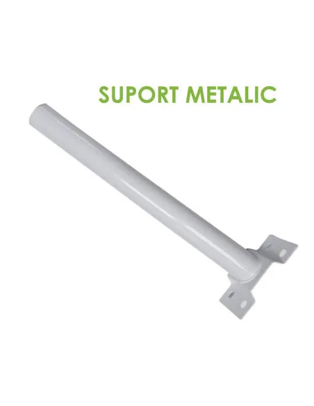 Lampa Solara Stradala Jortan 400W, Baterie 12000mAh, Autonomie 12-14h, Telecomanda, Picior Metalic