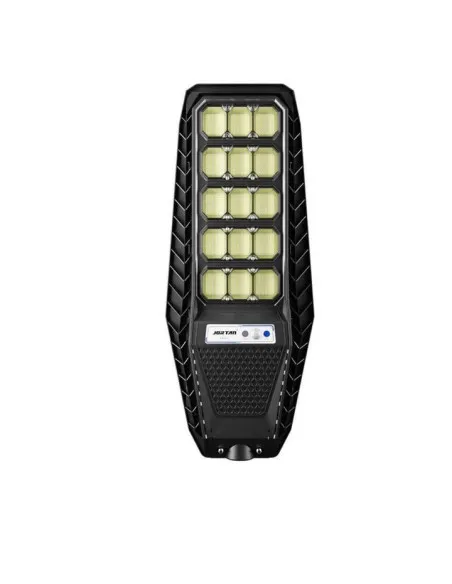 Lampă Stradală Solară Jortan LED 500W, Baterie 24000mAh, IP67, Telecomandă + Suport Metalic