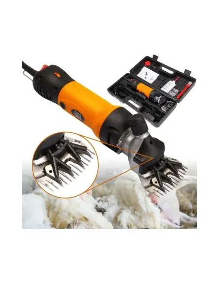 Mașină de Tuns Oi Profesională 850W, 6 Trepte + Kit Accesorii
