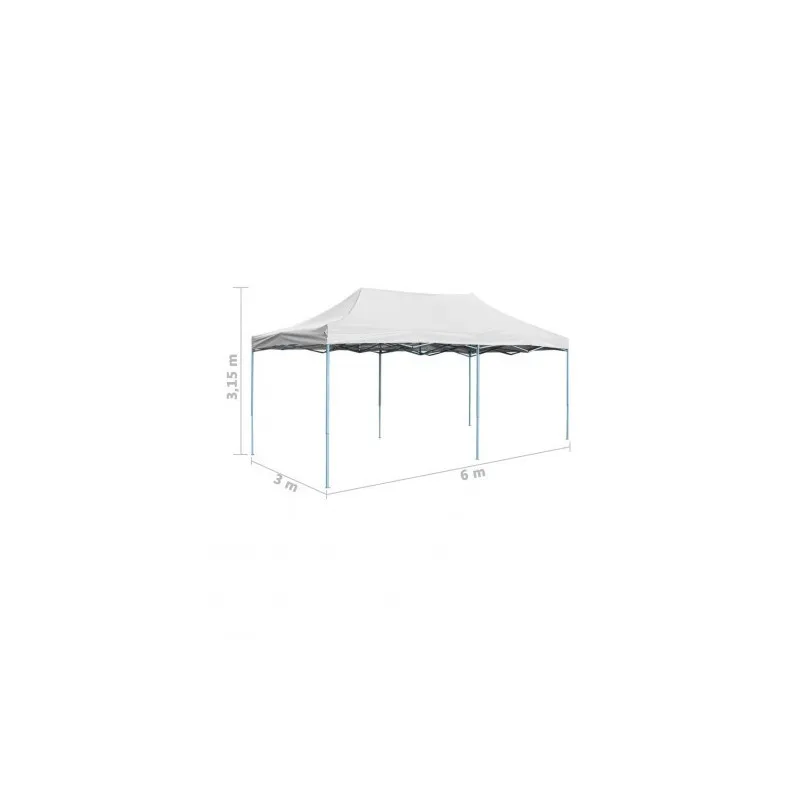 Cort Pliabil Gradina Acordeon 3x6m
