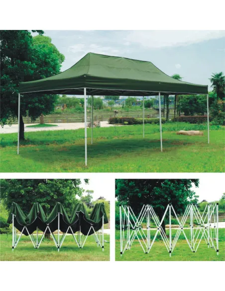 Cort Pliabil Gradina Acordeon 3x6m