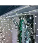 Instalatie 12 metri, 300 LED-uri tip turturi