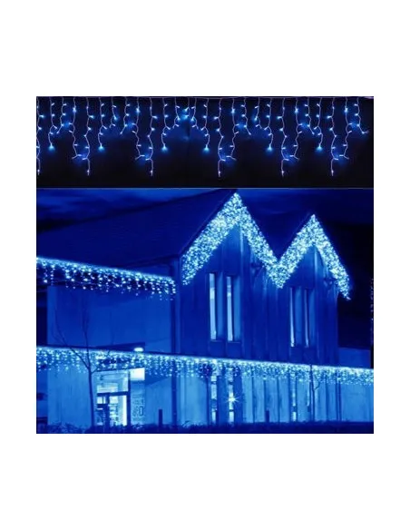 Instalatie 12 metri, 300 LED-uri tip turturi