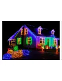 Instalatie 12 metri, 300 LED-uri tip turturi