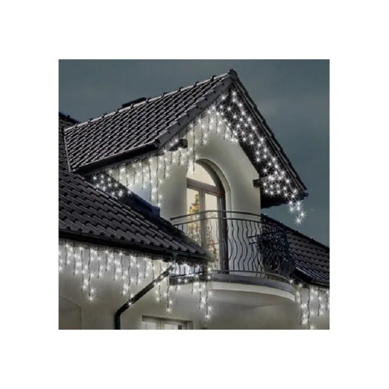 Instalatie 12 metri, 300 LED-uri tip turturi
