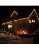 Instalatie 12 metri, 300 LED-uri tip turturi