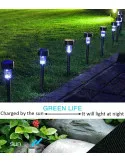 Cumpara 10 buc Lampi solare gradina, LED