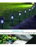 Cumpara 10 buc Lampi solare gradina, LED