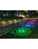 Set 2 lampi solare , felinar gradina, multicolor