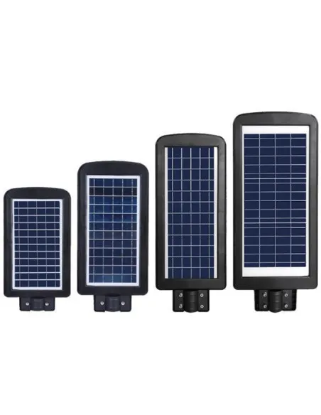 Lampa solara stradala 90W, 120 LED, senzor de