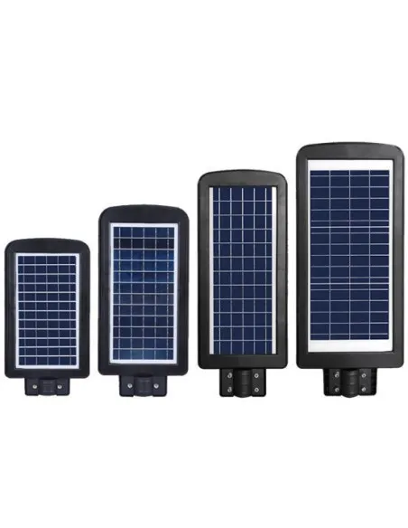 Lampa solara stradala 90W, 120 LED, senzor de