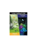 Set 2 x Lampa solara tip meduza cu fibra optica LED RGB