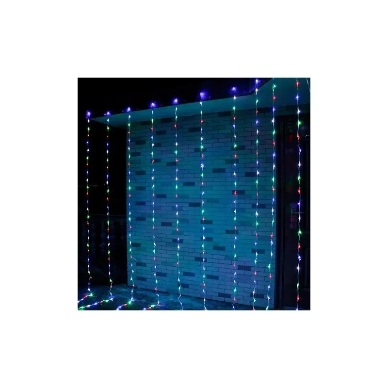 Instalatie tip perdea 3x2.8m, exterior-interior
