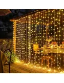 Instalatie tip perdea 3x2.8m, exterior-interior