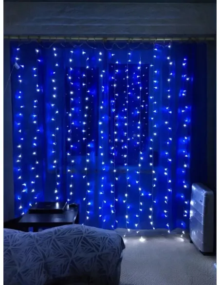 Instalatie tip perdea 3x2.8m, exterior-interior