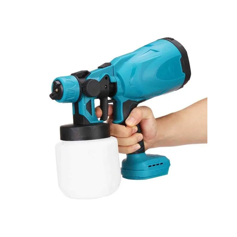 Pistol de Vopsit cu Acumulator Dasgut 24V, 2 Acumulatori, Rezervor 800 ml, Debit 650 ml/min