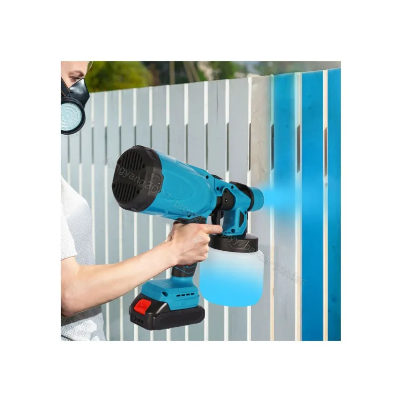 Pistol de Vopsit cu Acumulator Dasgut 24V, 2 Acumulatori, Rezervor 800 ml, Debit 650 ml/min