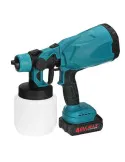 Pistol de Vopsit cu Acumulator Dasgut 24V, 2 Acumulatori, Rezervor 800 ml, Debit 650 ml/min
