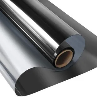 Folie protectie solara pentru geamuri interioare, cu efect de oglinda, UV, 60x300cm 2