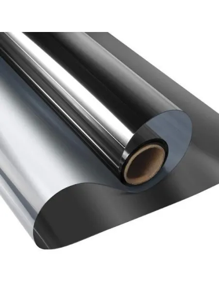 Folie protectie solara pentru geamuri interioare, cu efect de oglinda, UV, 60x300cm