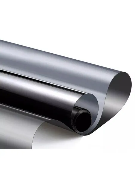 Folie protectie solara pentru geamuri interioare, cu efect de oglinda, UV, 60x300cm